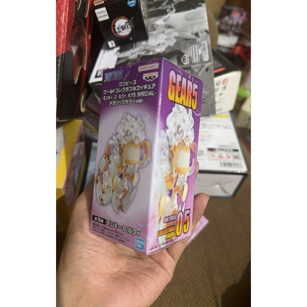 Banpresto WCF Luffy Gear 5 One Piece Metallic Ver