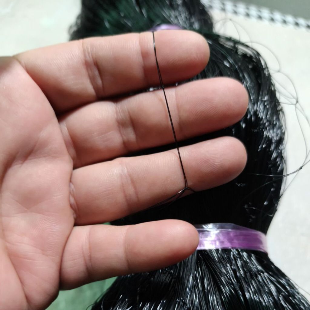 025 jaring burung hitam 3 inch tinggi 5 meter, jaring saja