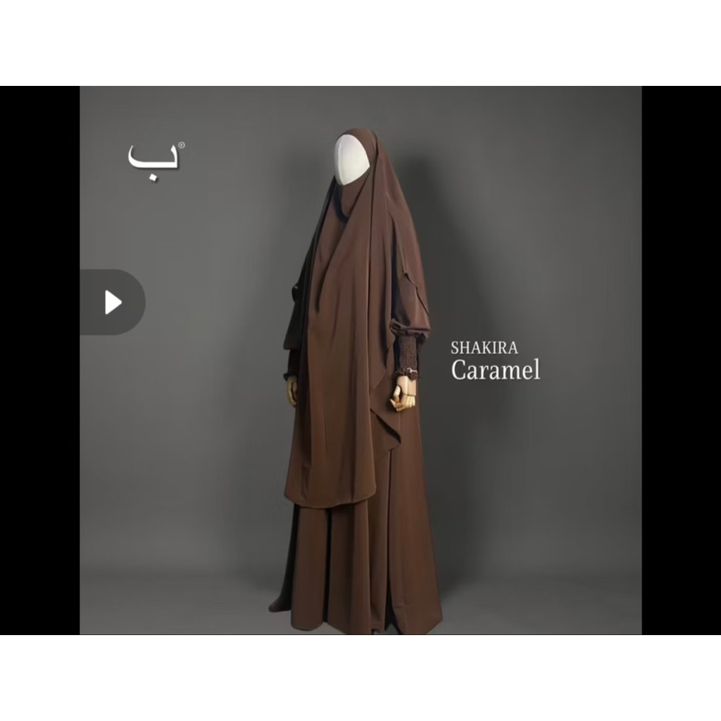 Brsyar'i Caramel umroh (Preloved) L-XL