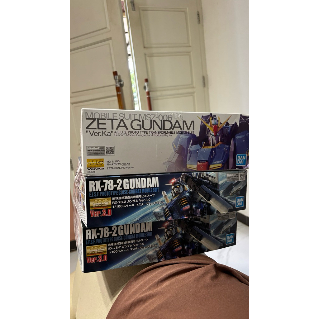 MG Zeta Ver.Ka & MG RX-78 Ver 3.0
