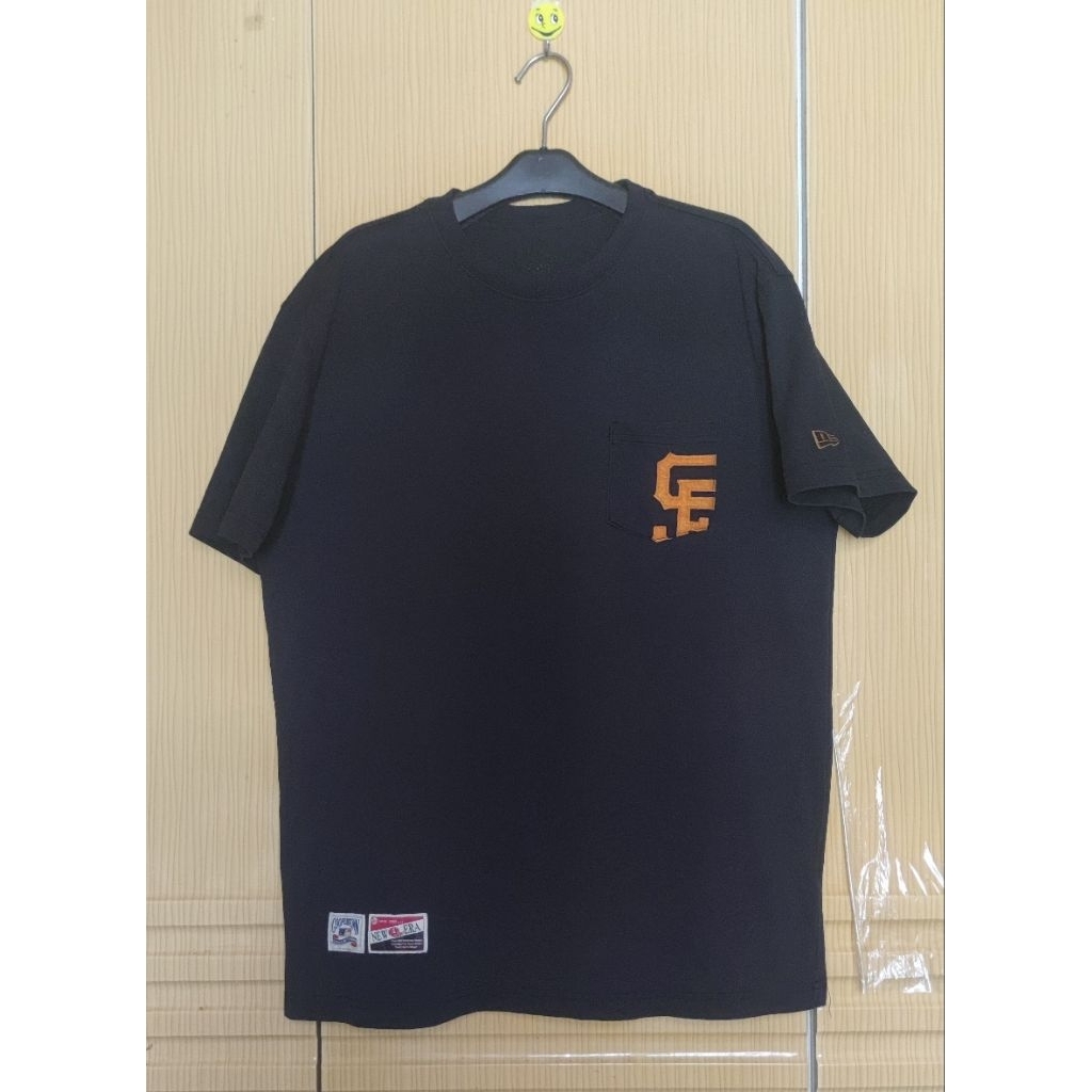 TSHIRT NEW ERA BLACK SECOND ORIGINAL