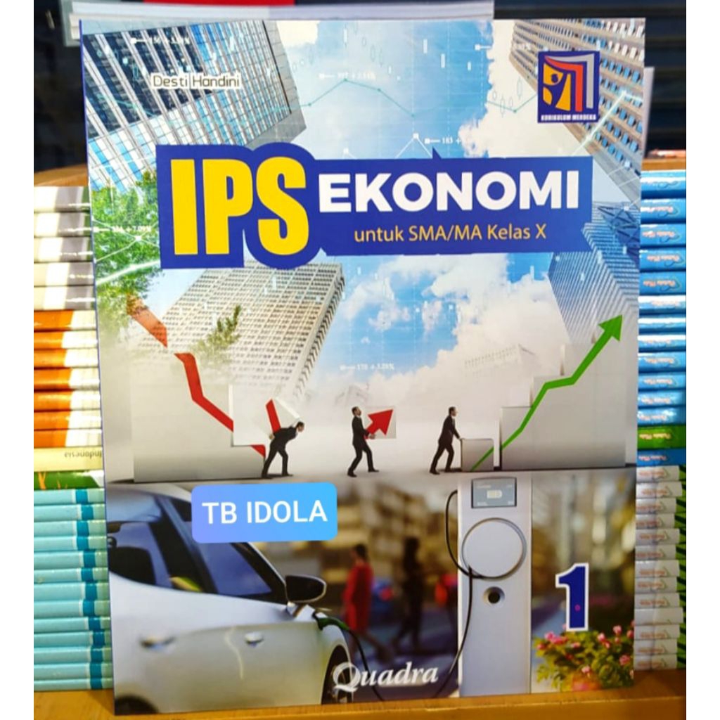 Buku IPS Ekonomi Kelas 10 SMA Kurikulum Merdeka Quadra