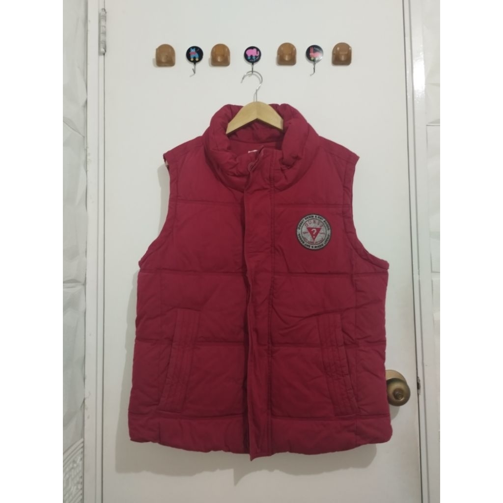 Rompi Puffer Gelembung Tebal Ala Bulang Guess