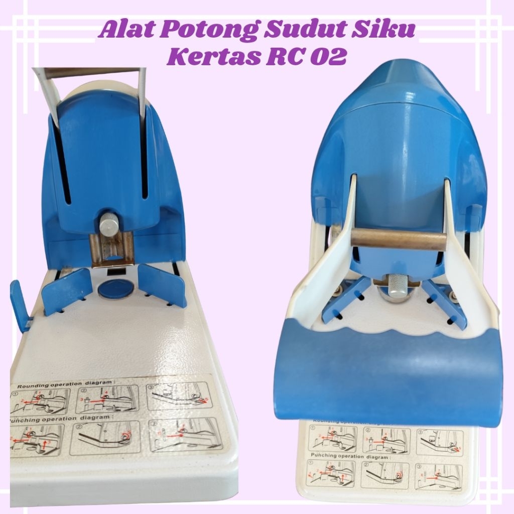 Bekas Alat Potong Sudut Kertas Besar RC 02