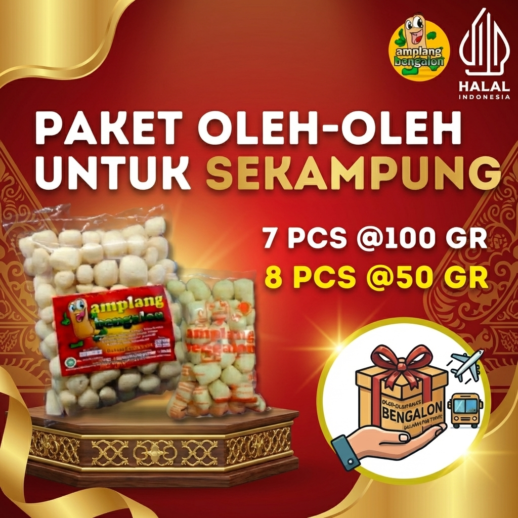 Amplang Bengalon | Paket Oleh-Oleh Sekampung | Oleh Oleh Kalimantan Timur