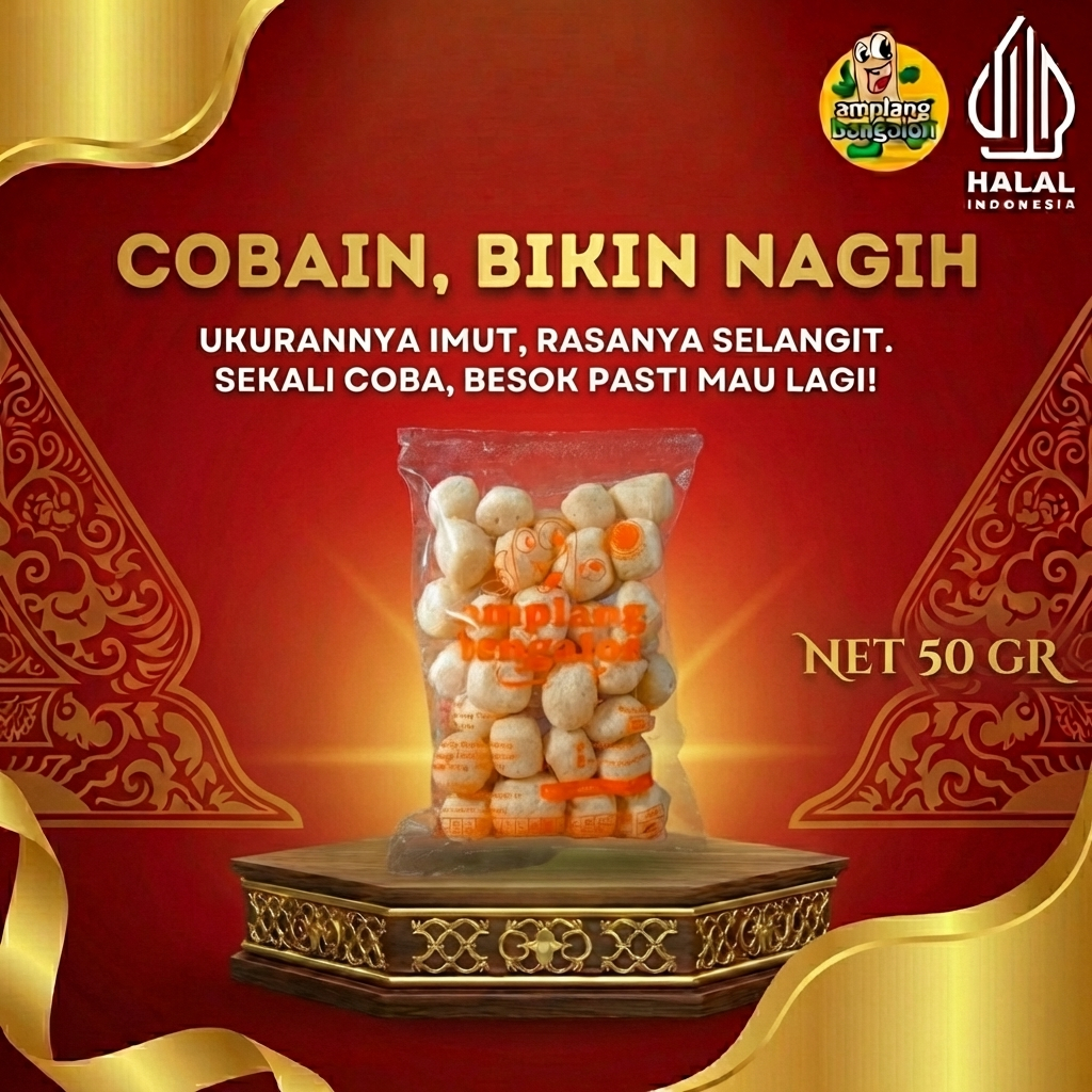 Amplang Bengalon Netto 50 gr