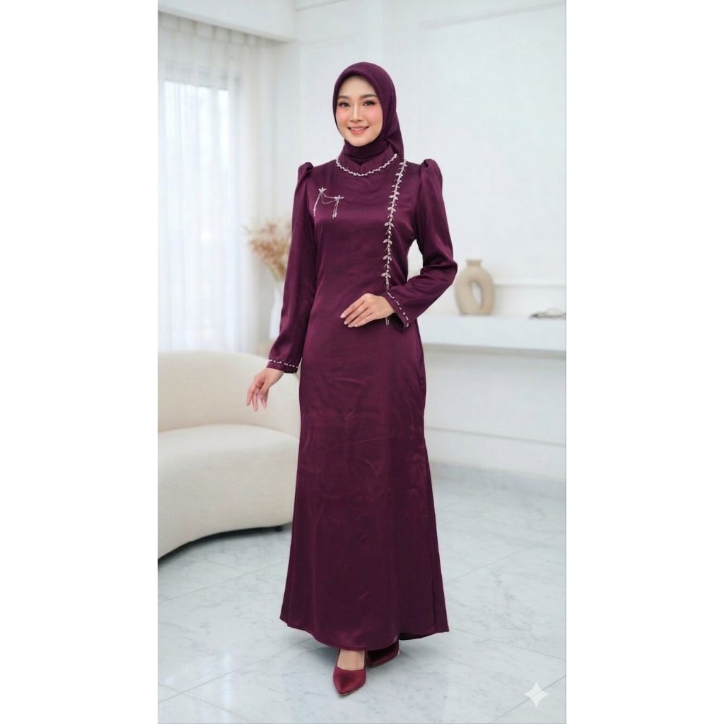 Termurah Carissa Dress terbaru dres kondangan bridemaid//dress wisuda elegan