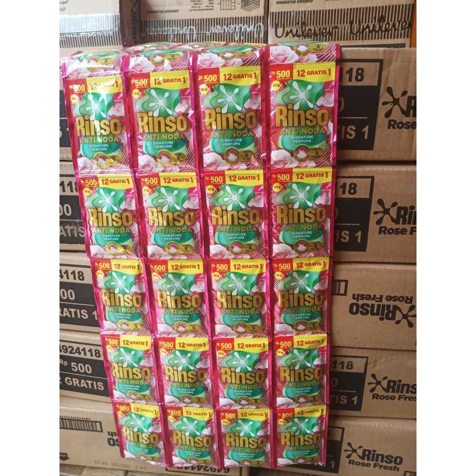 60 Pcs Rinso Cair 20ml (JATIM)