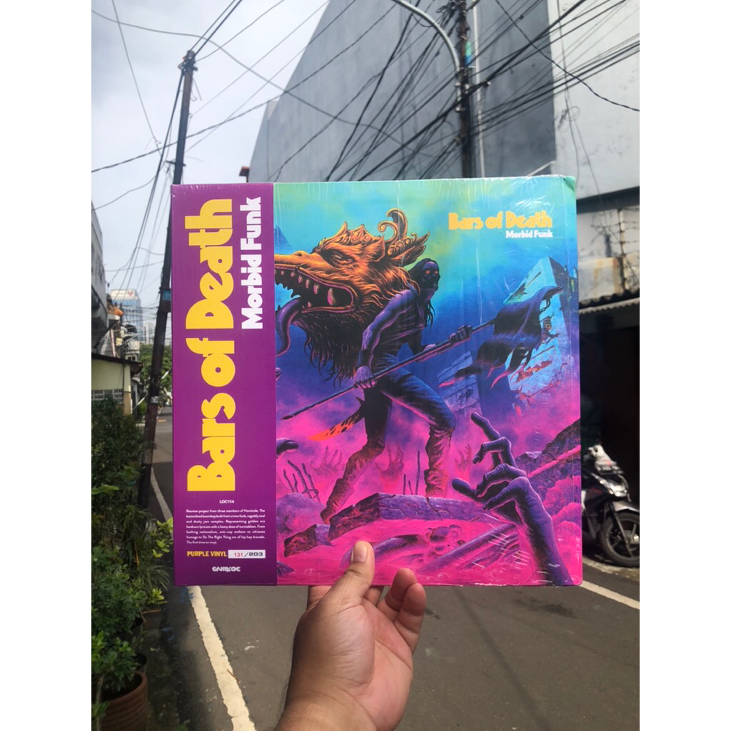 Vinyl / Piringan Hitam Bars Of Death - Morbid Funk