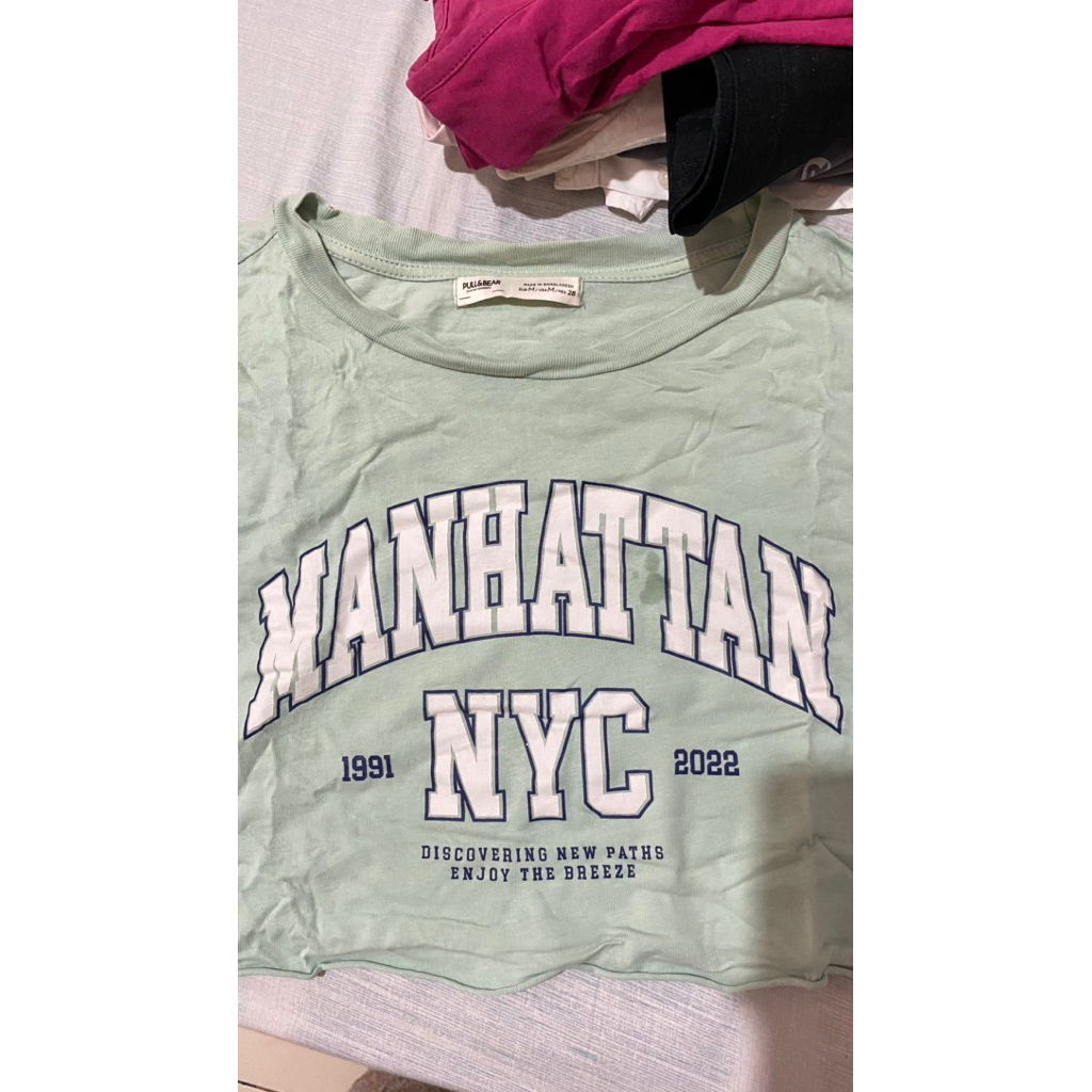 preloved kaos pull&bear