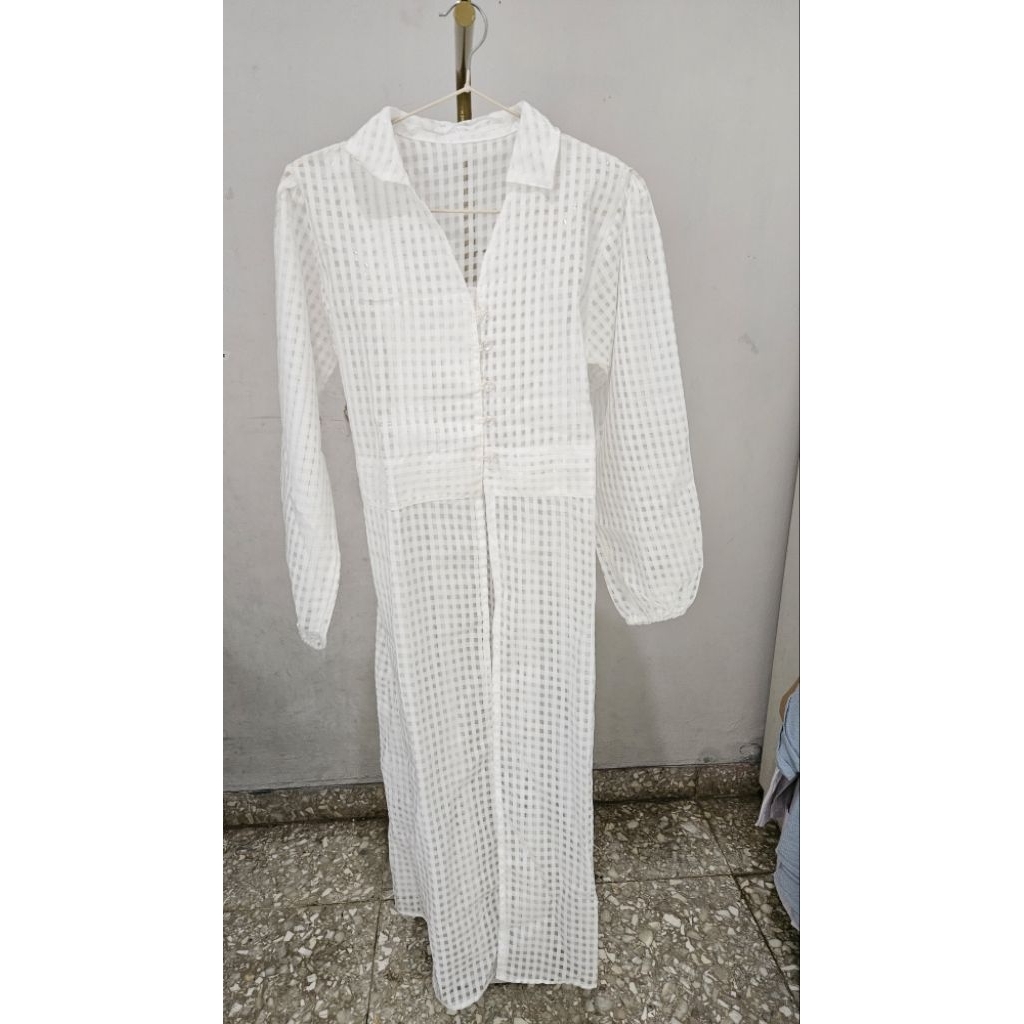 Dress Organza Kondangan Hijab