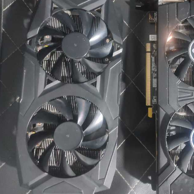 AMD RX580 4gb naga merah powercolor unit only