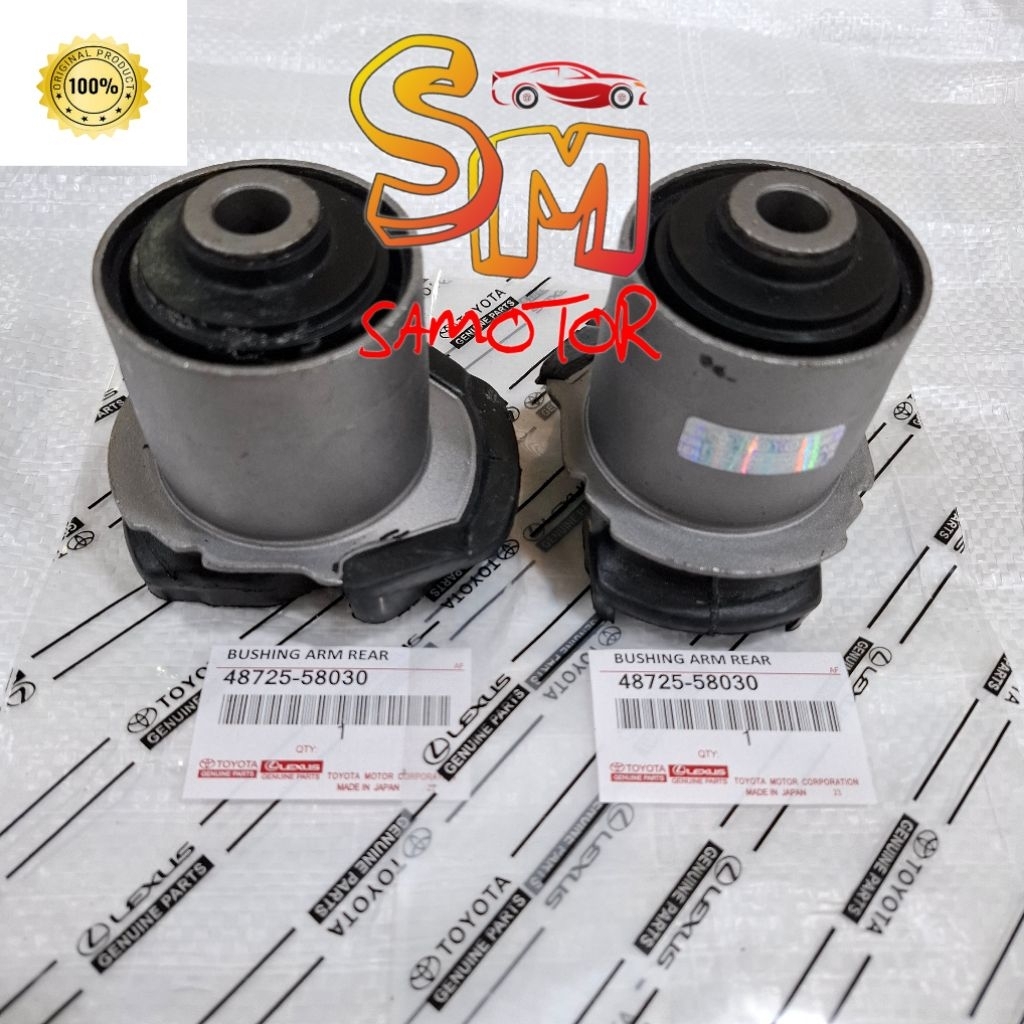 Bushing arm belakang 2pcs Previa ACR30/Estima ACR30 asli japan