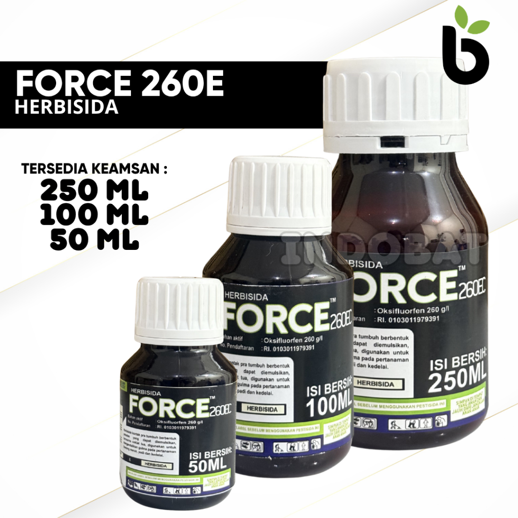 FORCE 260EC Kemasan Herbisida Pra Tumbuh Segala Jenis Gulma