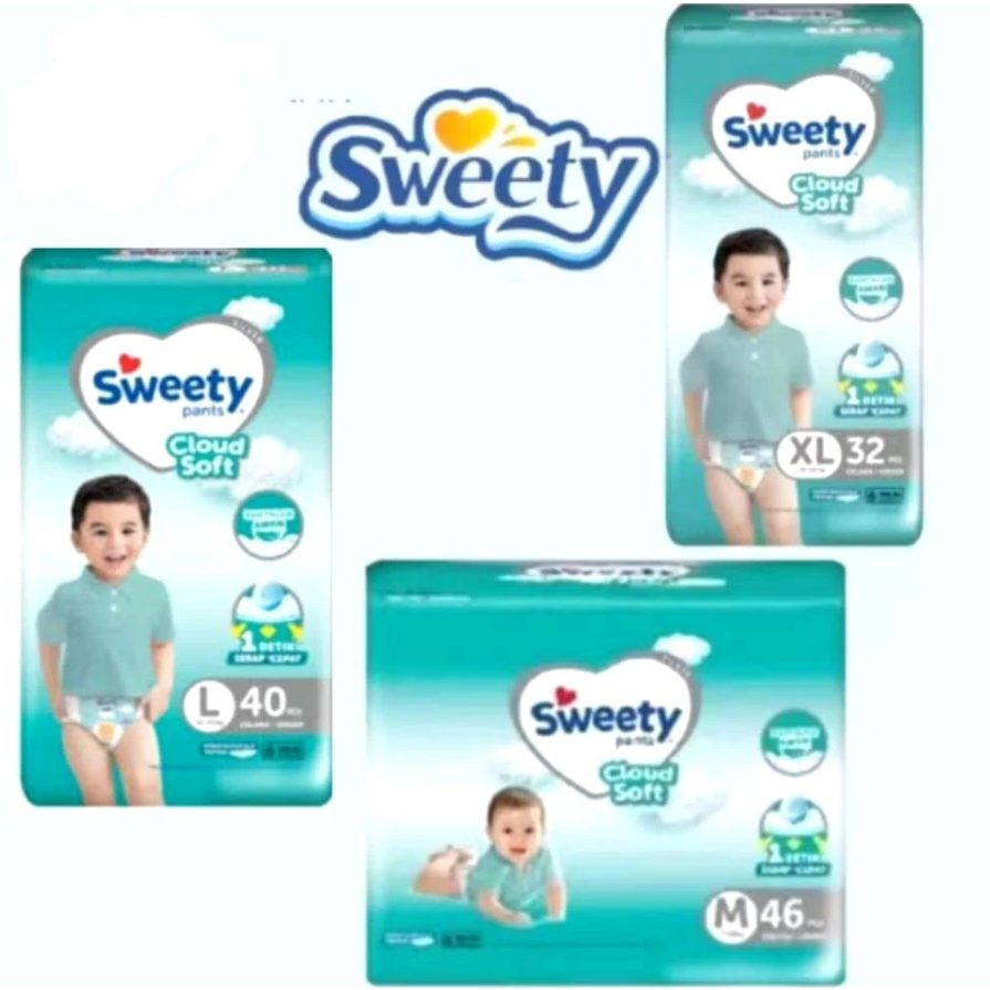 Pampers Bayi Sweety Silver Pants / Popok Bayi Sweety Silver Pants / Pampers Sweety Silver Celana / P