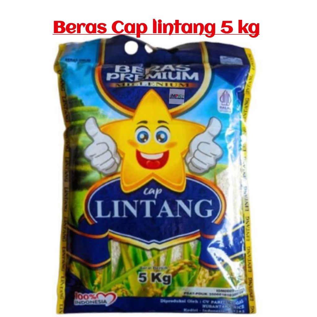 Beras Premium Lintang 5kg, Mm fresh food