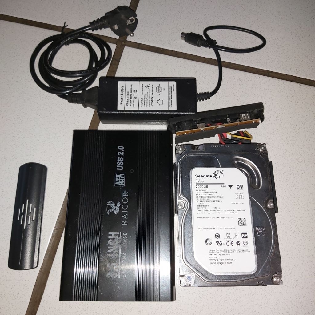 Harddish seagate 2 TB