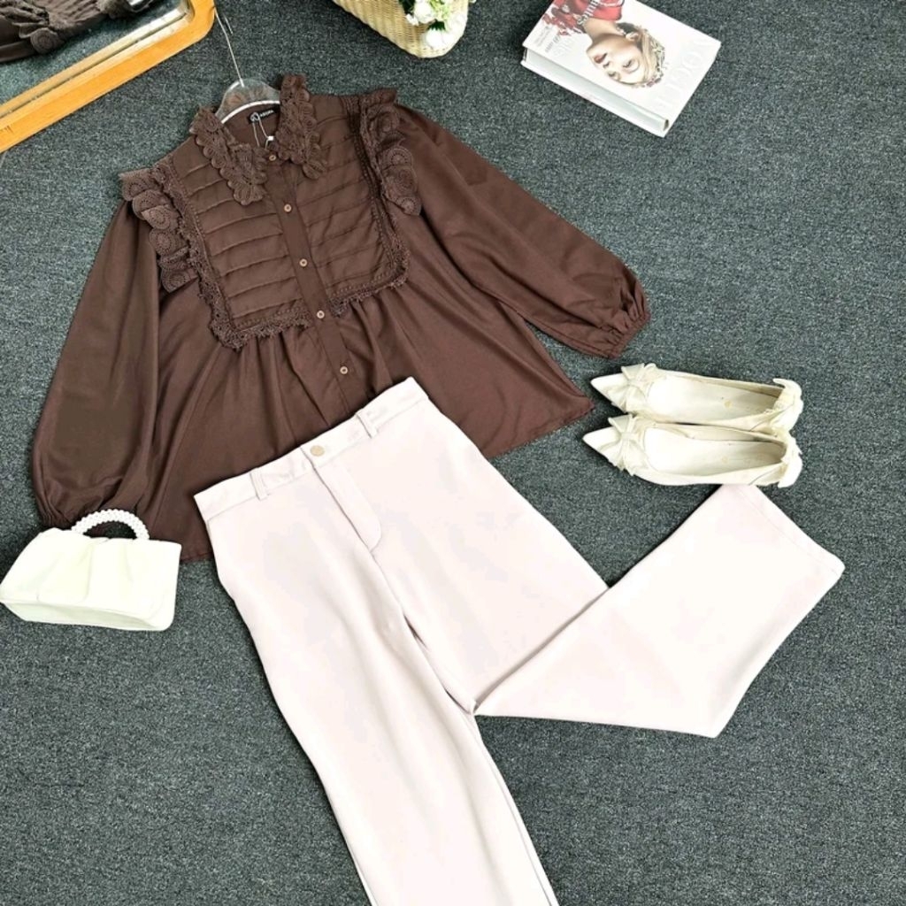 One set setelan by Asofa wanita Bkk Mahogani