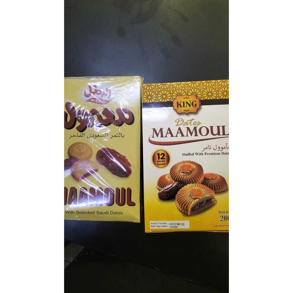 Biskuit Maamoul Isi Kurma – Kue Arab Premium | Maamoul Original Date Cookies | Oleh-Oleh Haji & Umro