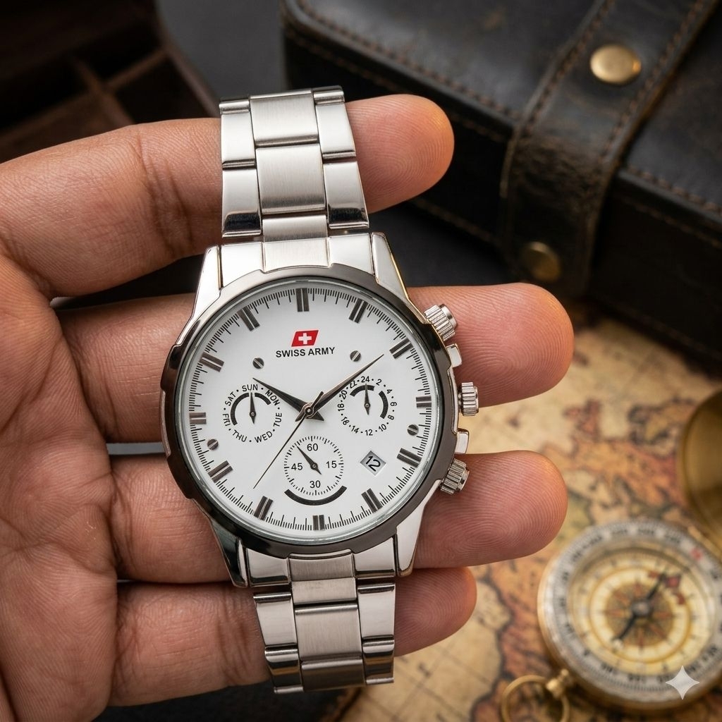 JAM TANGAN PRIA ELEGAN POLOS TANPA TANGGAL