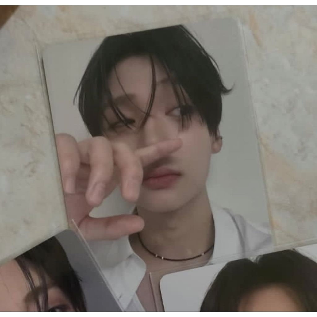 official Photocard pc Sangwon after journey sh week 2 no 8 tutup hidung