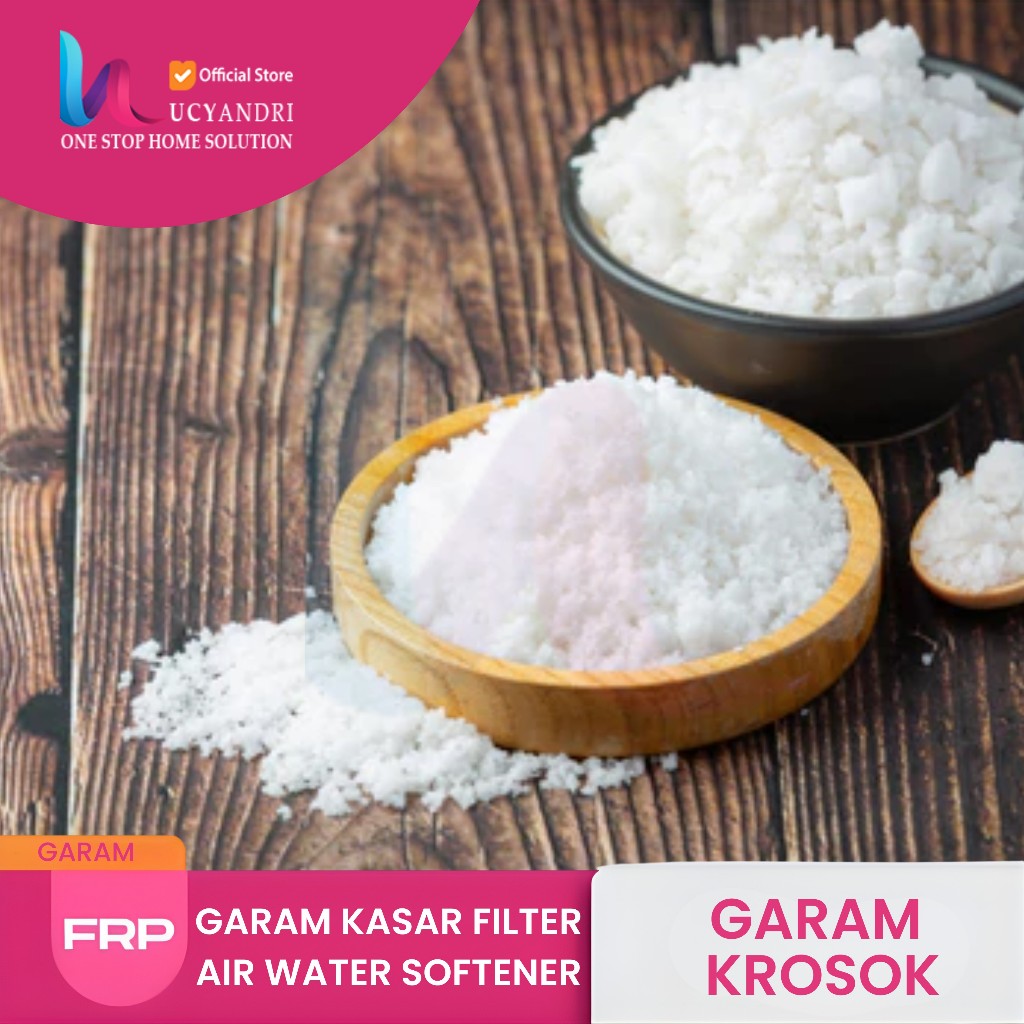 Garam Kasar Filter Air Water Softener Penjernih Air Sumur Anti Kerak Garam Krosok FRP resin