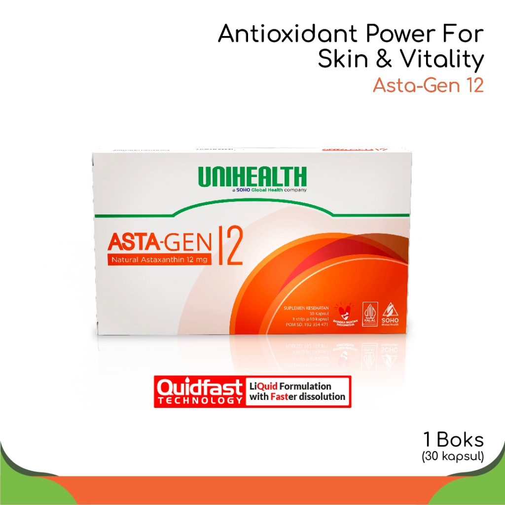 Astagen (Natural Astaxanthin 12mg)