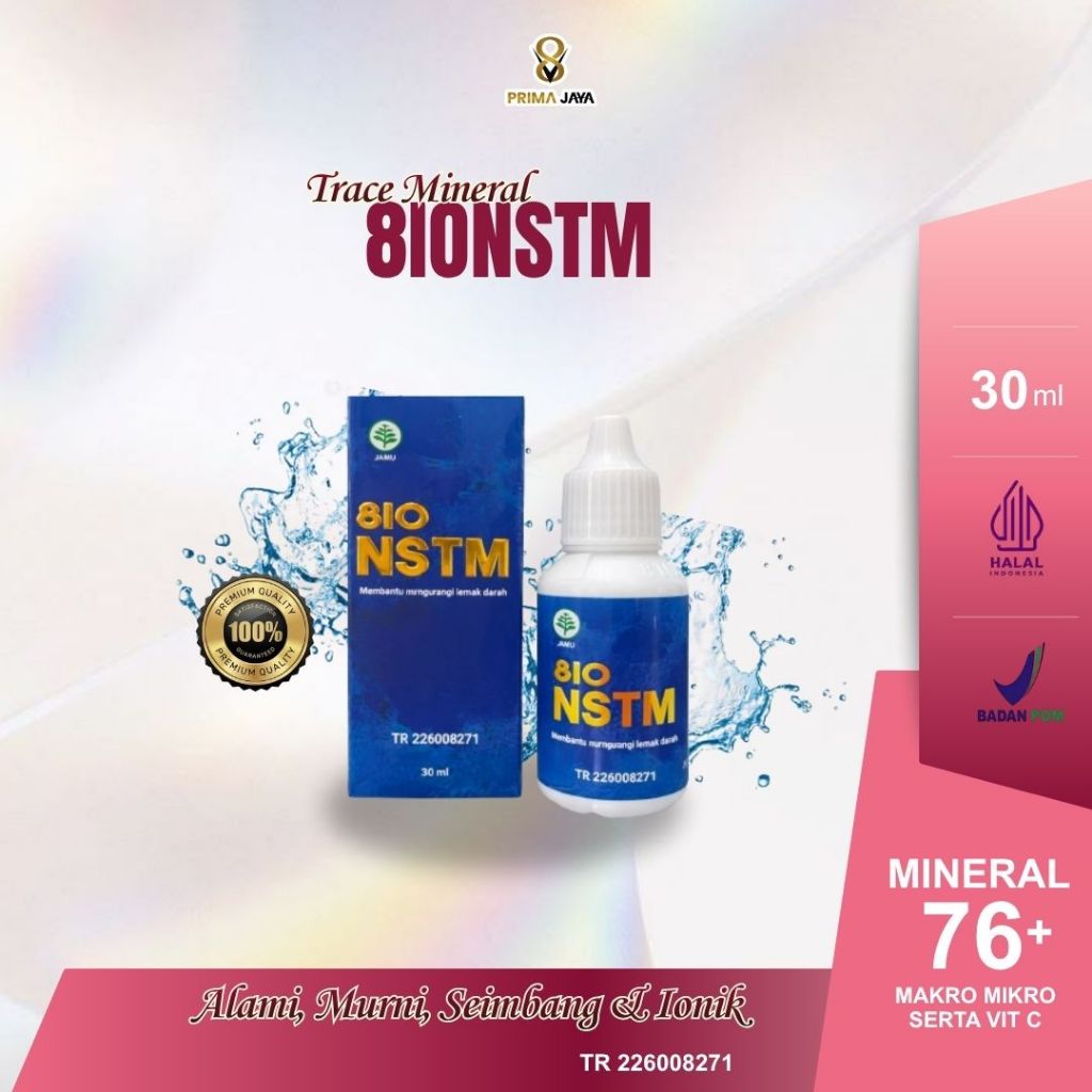 Obat Herbal Tetes Trace Mineral/ 8IO NSTM Prima Jaya Untuk Membantu Pertumbuhan Anak Menjaga Kesehat