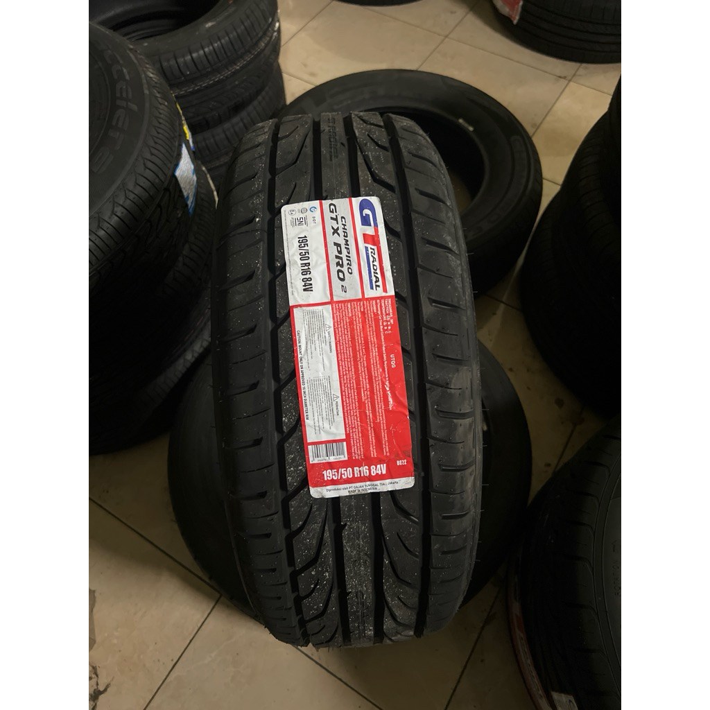 Ban Mobil GT 195 50 R16 16 GTX Pro 2 New Gajah Tunggal