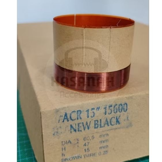 Spul Spool Spoel Sepul Speaker Spiker 15 inch ACR black 15600 15500 universal 60,5 mm