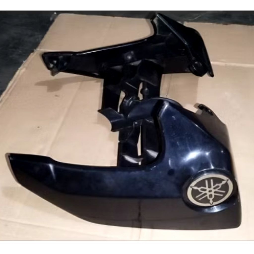 Coper bodi sayap tangki yamaha byson old (2010-2015)hitam set kanan kiri original second siap pasang