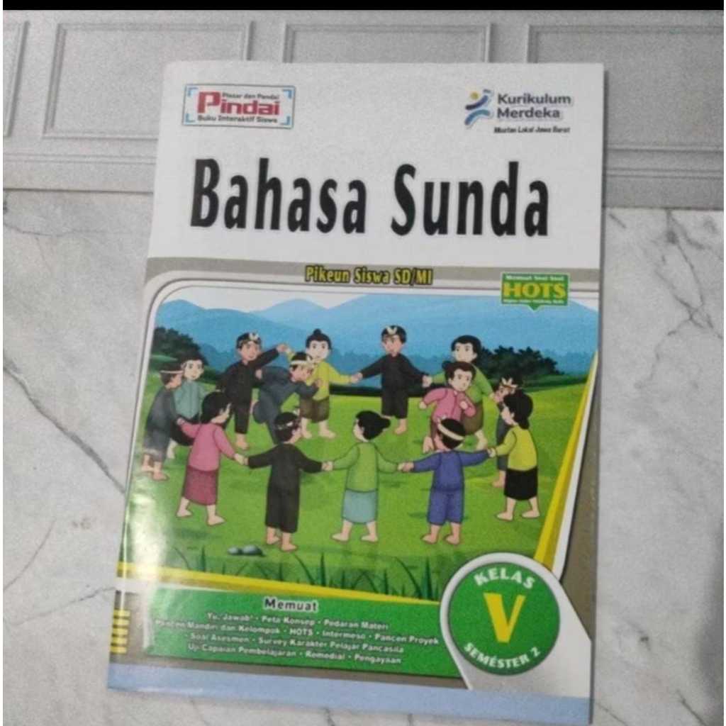 LKS Pindai Cover lama Bahasa Sunda Kelas 5 SD Semester 2