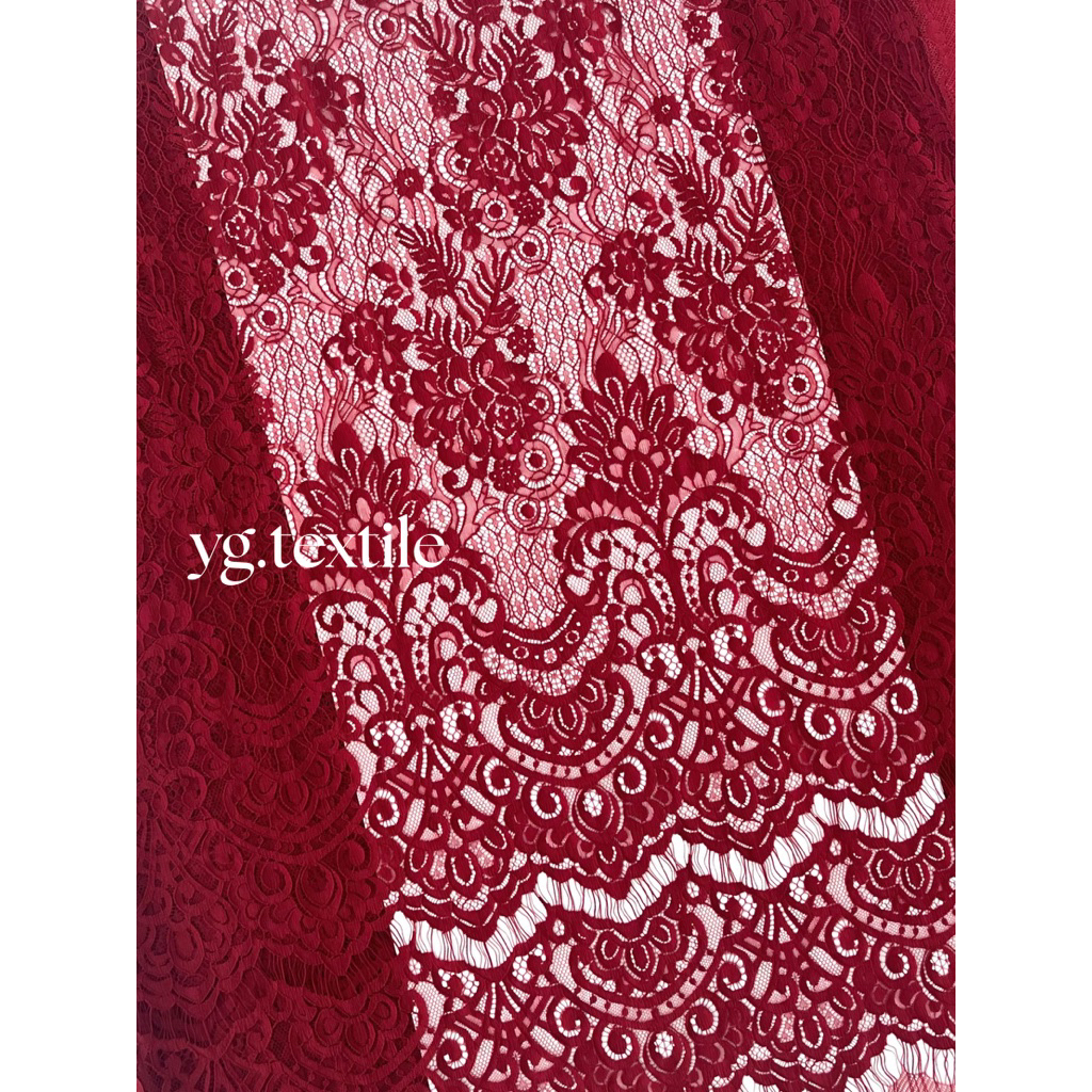 [ SCARLETT ] BAHAN KAIN KEBAYA SEMI PRANCIS KATUN