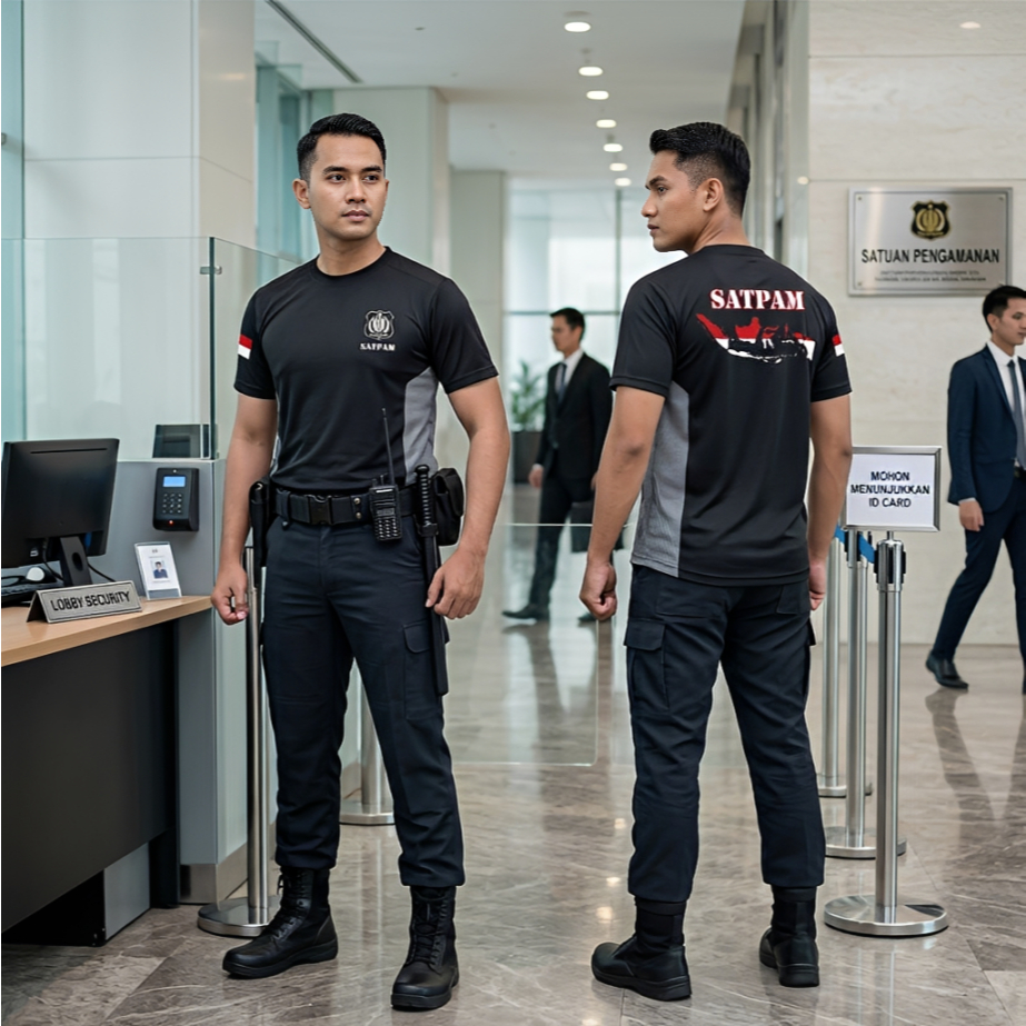 Kaos Satpam Security - Kaos Jersey Satpam Security - Kaos DryFit Satpam Security