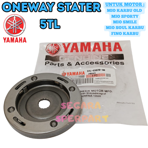ONE WAY STARTER/RUMAH PELOR YAMAHA KODE-5TL MOTOR MIO KARBU OLD/SPORTY/SMILE/SOUL KARBU FINO KARBU .