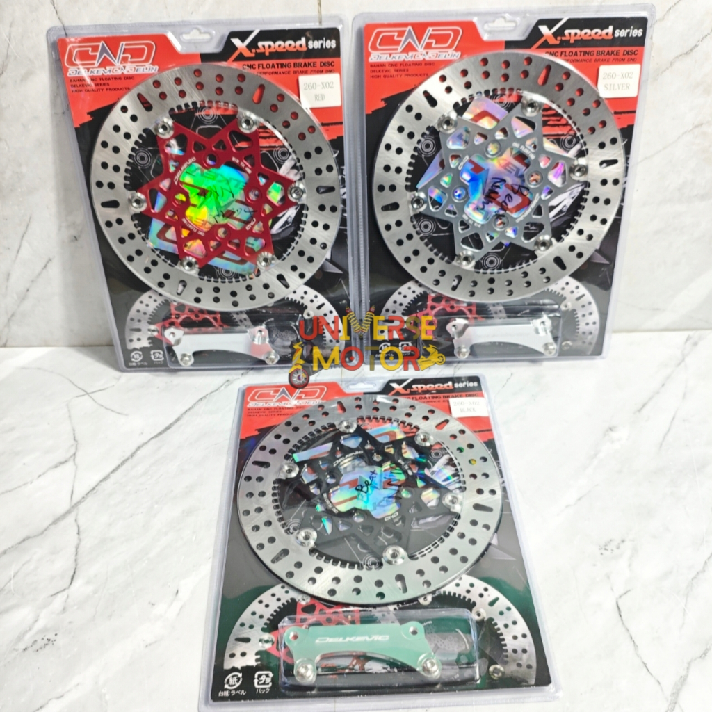 CAKRAM DELKEVIC XSPEED 260MM VARIO 110 125 150 OLD LED BEAT FI ESP STREET DELUXE SCOOPY NEW OLD 2012