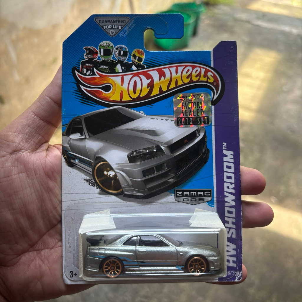 Hot Wheels Nissan Skyline r34 Zamac