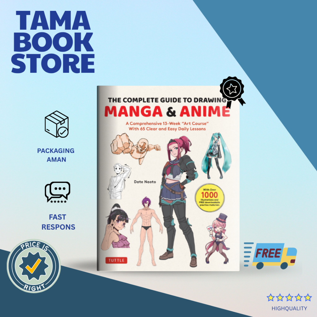 BUKU MANGA BAHASA JEPANG "Manga & Anime"
