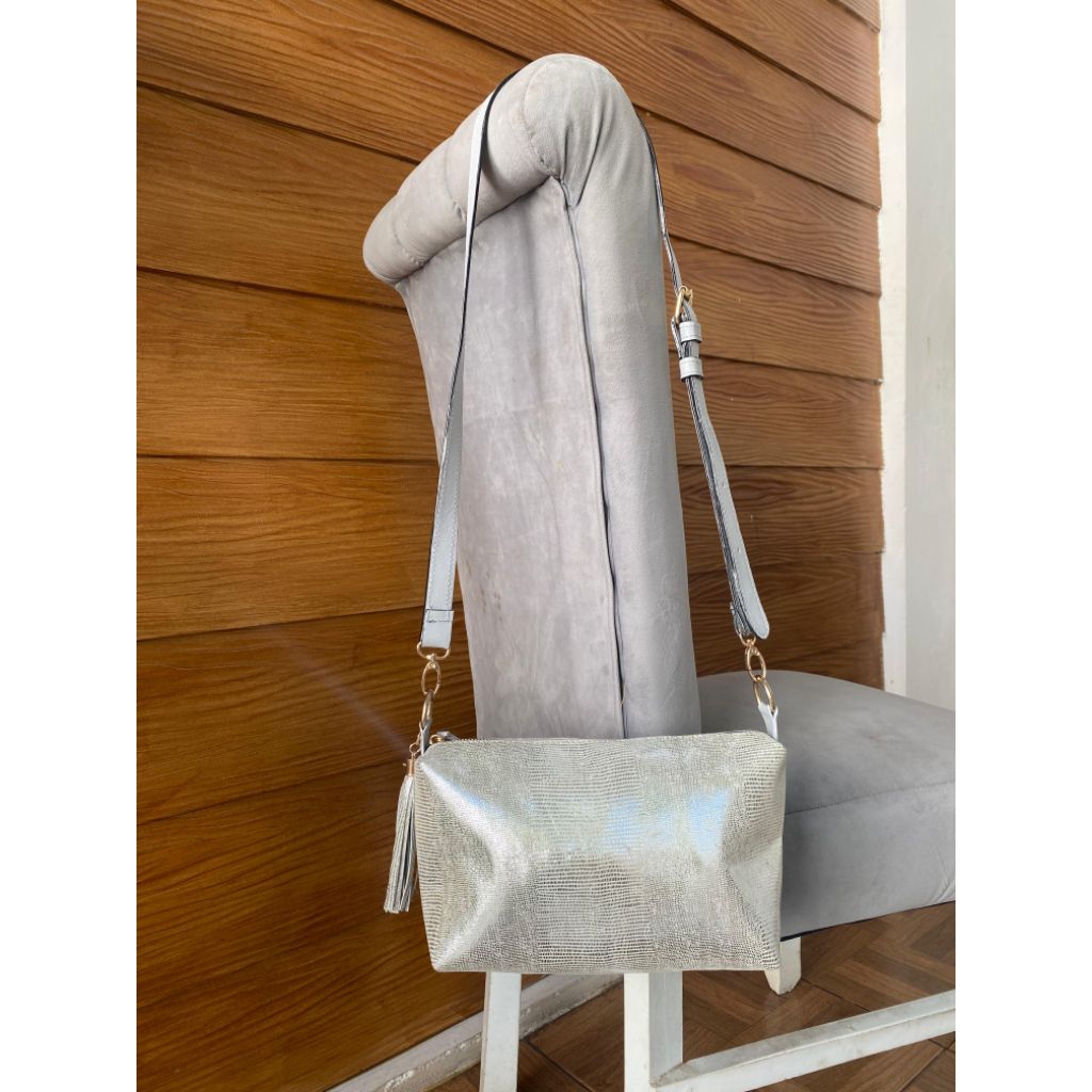 Tas Premium Wanita Kulit Domba Asli Garut Slingbag Handbag Tas Pesta Kondangan Cantik Lucu Mini Keci