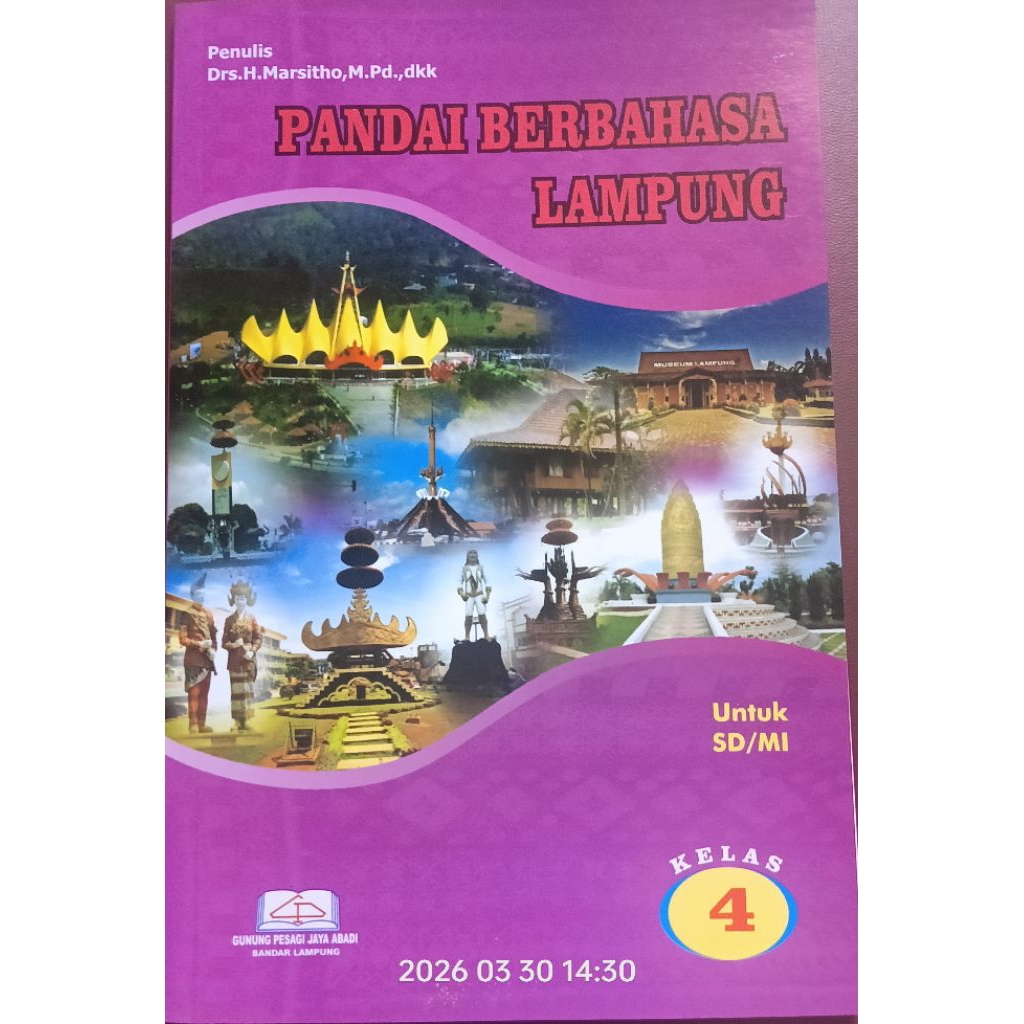 Buku Bahasa Lampung Kelas 4 SD