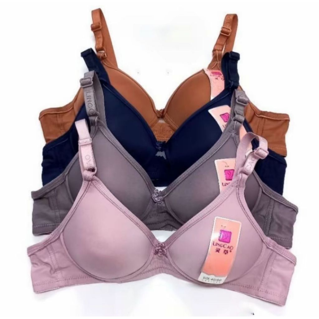 Promo 6 pcs bra ling cao premium / bh busa / bra lingcao A5 / Bra dewasa