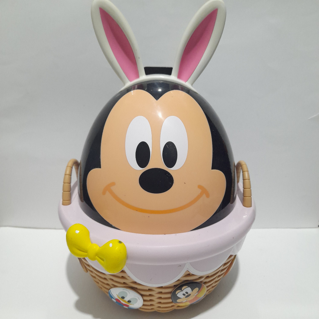 Tokyo Disney Resort Mickey mouse Easter Bunny Popcorn Bucket Preloved)