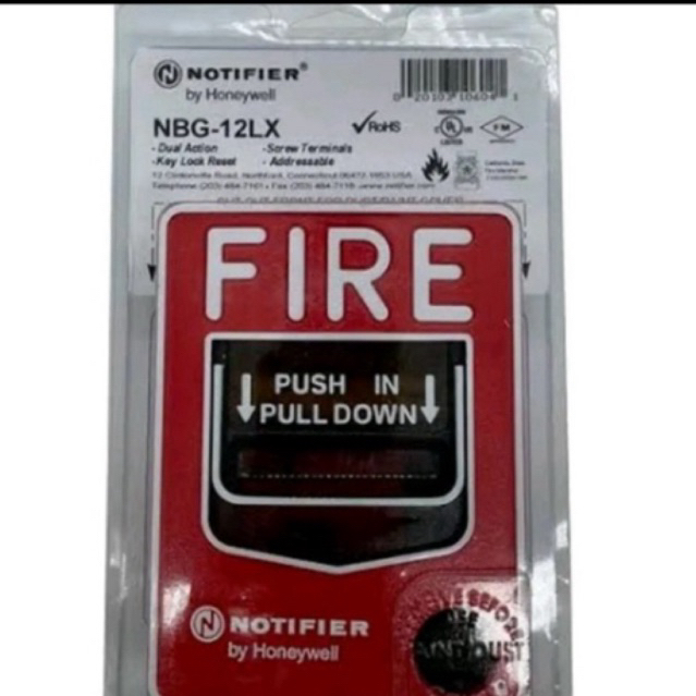 Puldown Notifier Honeywell NBG 12LX 24V