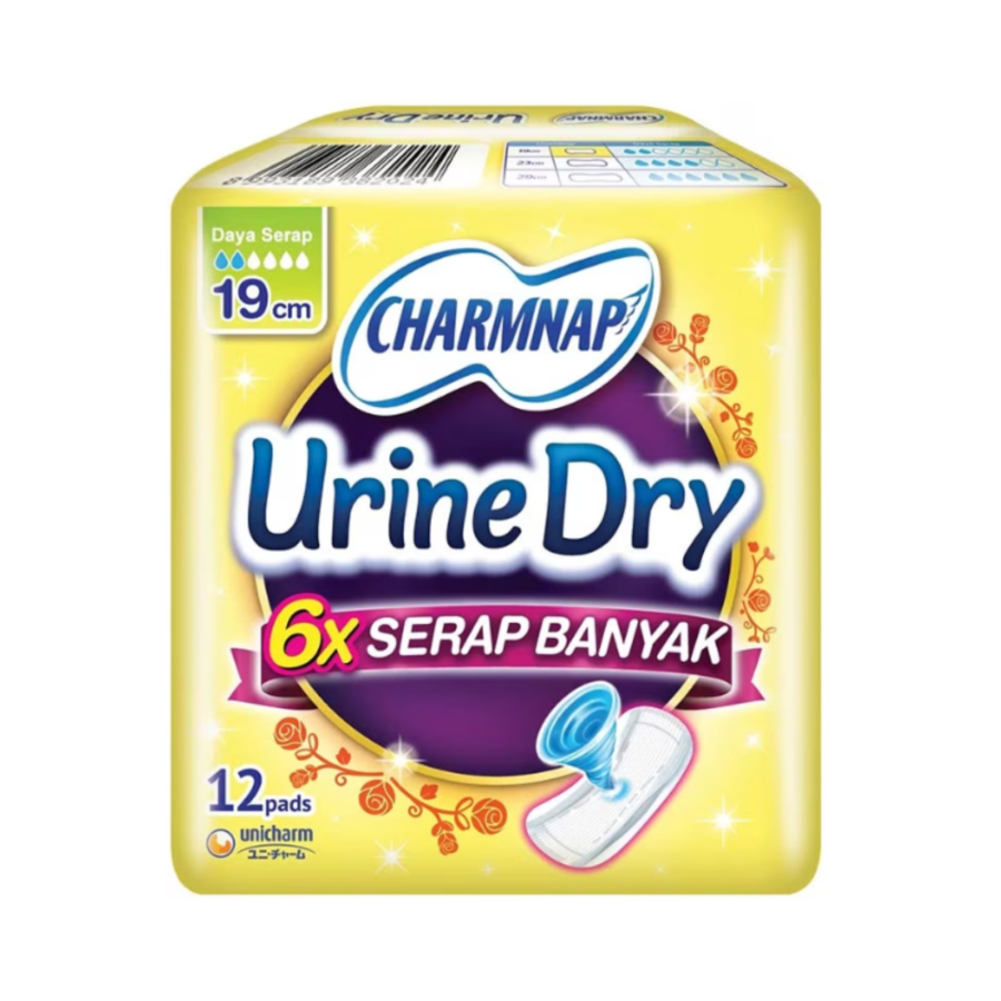 Charm Urine Dry 19cm Pembalut Urine 12pads