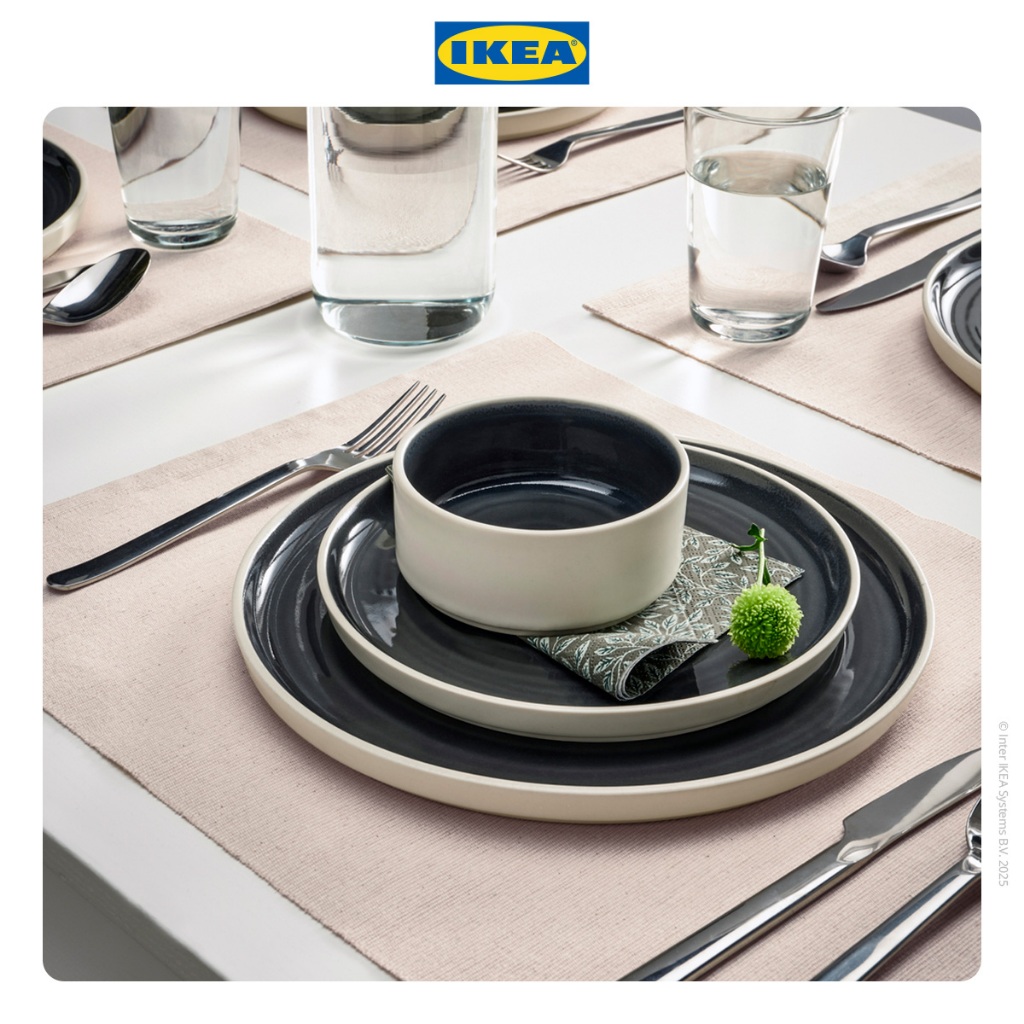 IKEA SVARTSENAP Alas Piring untuk Meja Makan 35x45cm