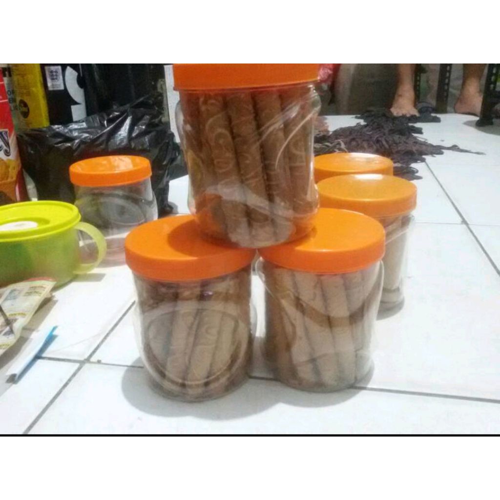 Kue Semprong - Kue Jadul - Kue Kering gulung - kue Semprong Homemade
