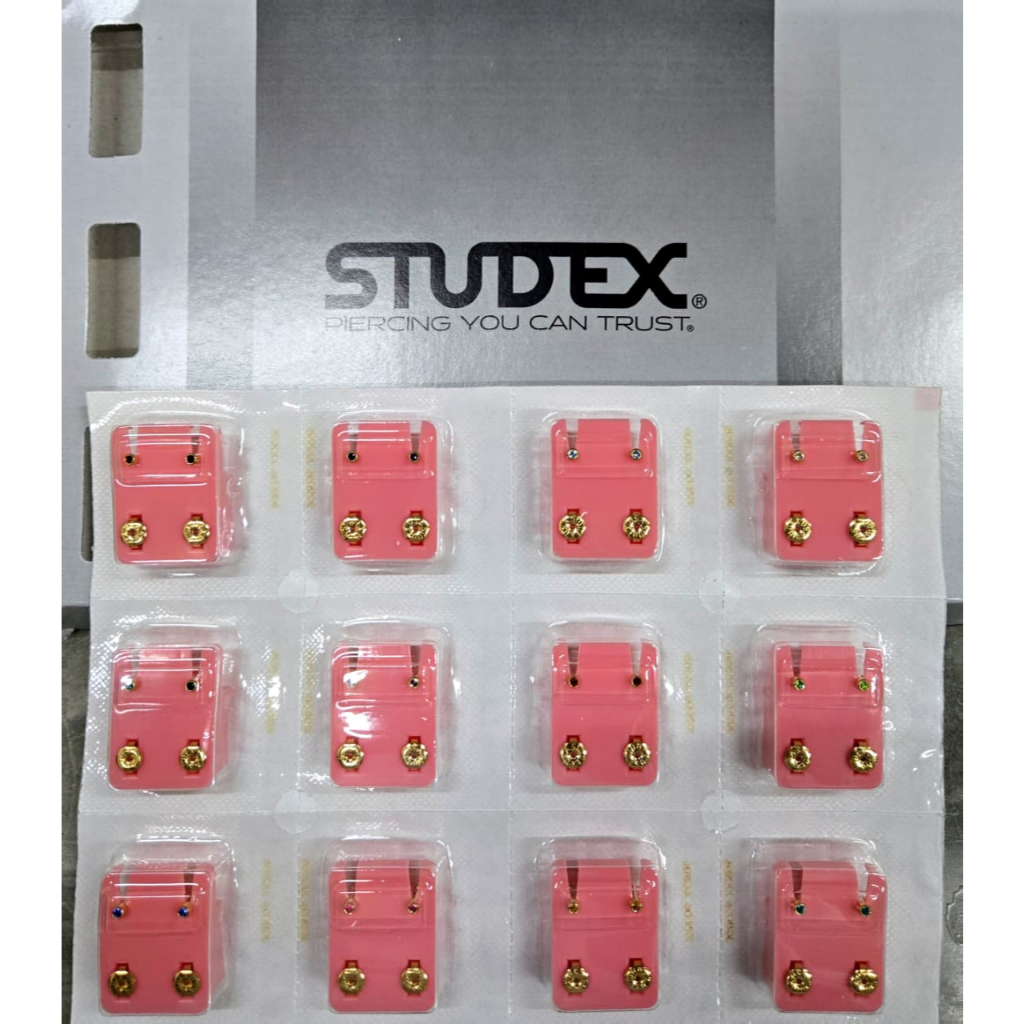 (MINI) ORIGINAL STUDEX USA | ANTING BAYI | TINDIK | GIWANG | PENTUL | KERABU TEMBAK BAYI | ANAK | DE