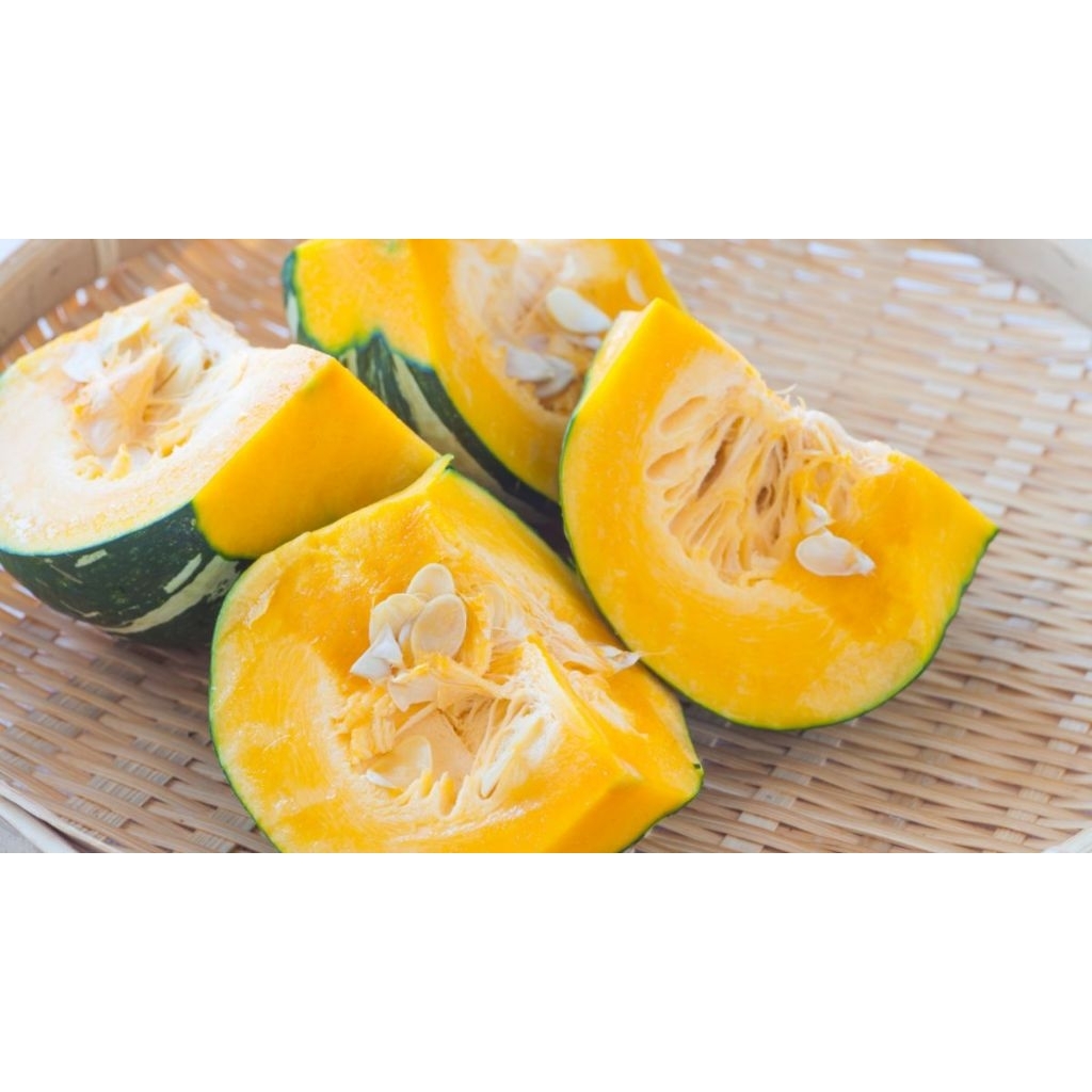 50 biji benih labu kuning super