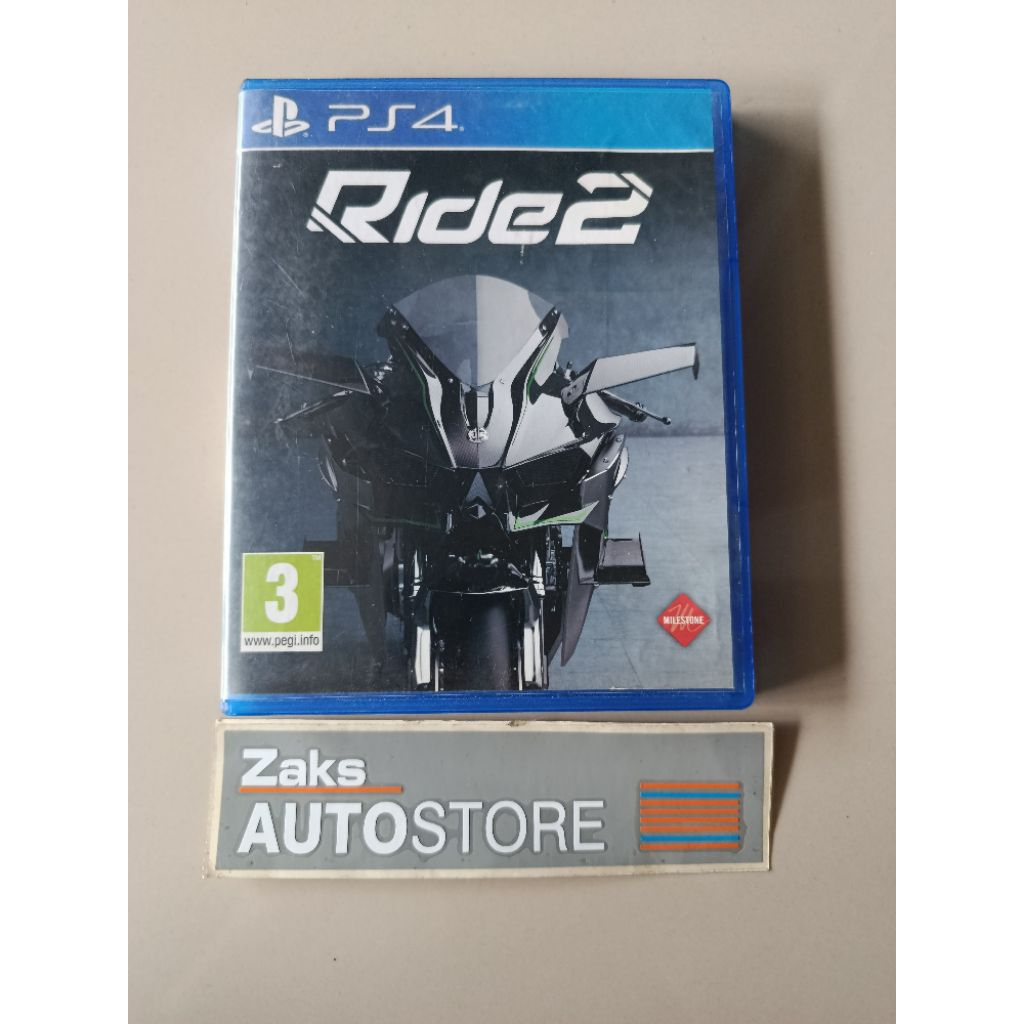 Kaset BD Game PS4 Original RIDE 2 Good Condition