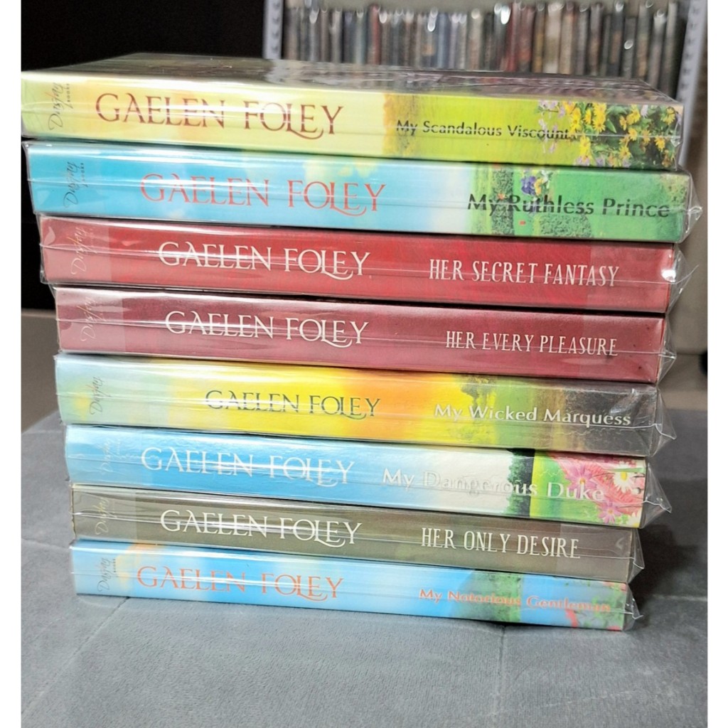 Novel Gaelen Foley - My Scandalous Viscount - My Ruthless Prince - Her Secret Fantasy - Her Every Pl